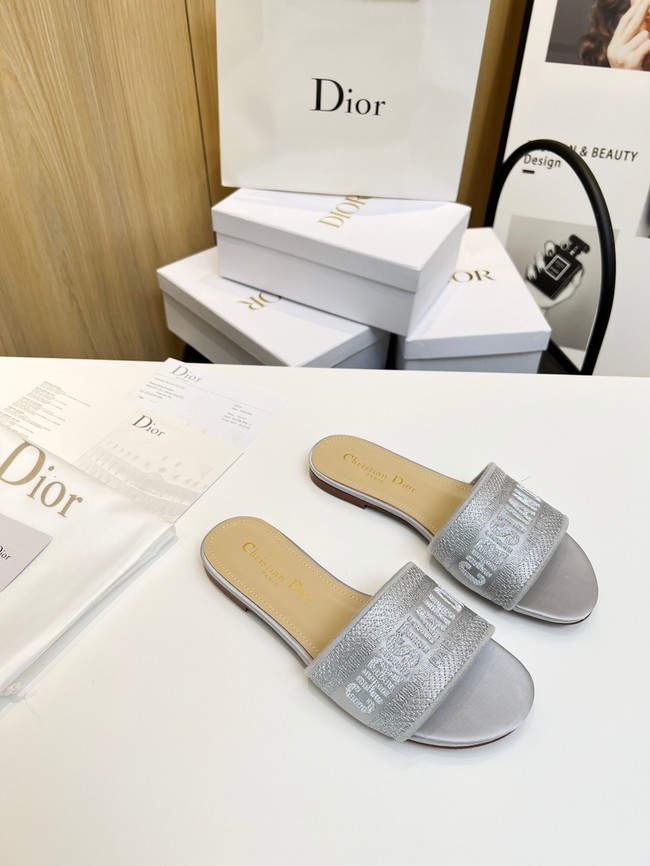 Dior DWAY SLIDE Embroidered Cotton 93319-5