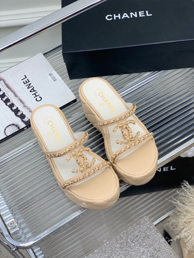 Chanel slippers heel height 7.5CM 93323-1