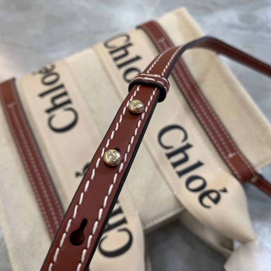 Chloe Cloth & leather 7576 Brown