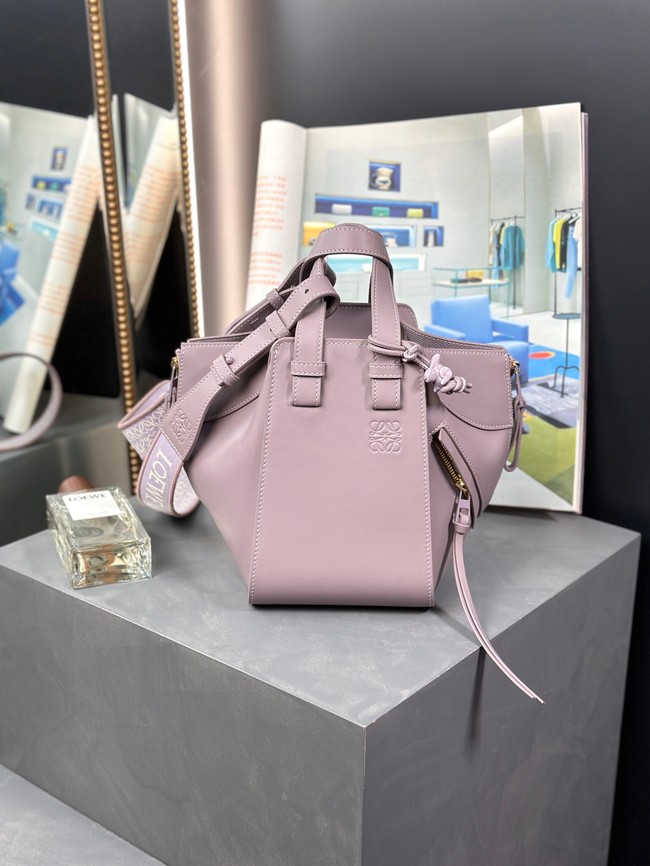 Loewe Hammock Small Bag Original Leather 55669 Lavender