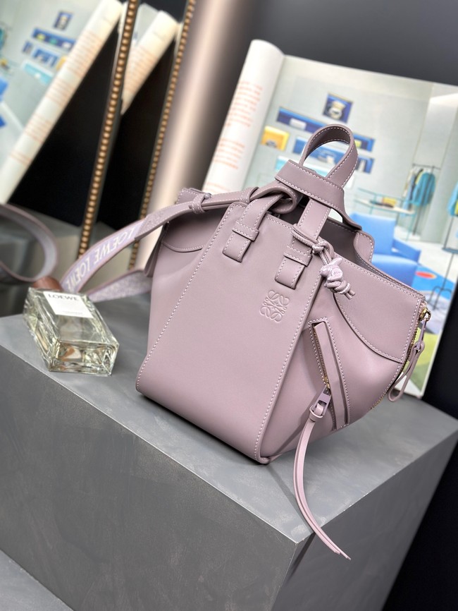 Loewe Hammock Small Bag Original Leather 55669 Lavender