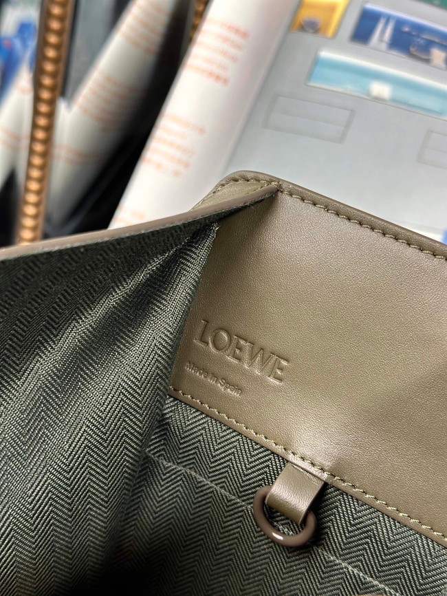 Loewe Hammock Small Bag Original Leather 55669 khaki