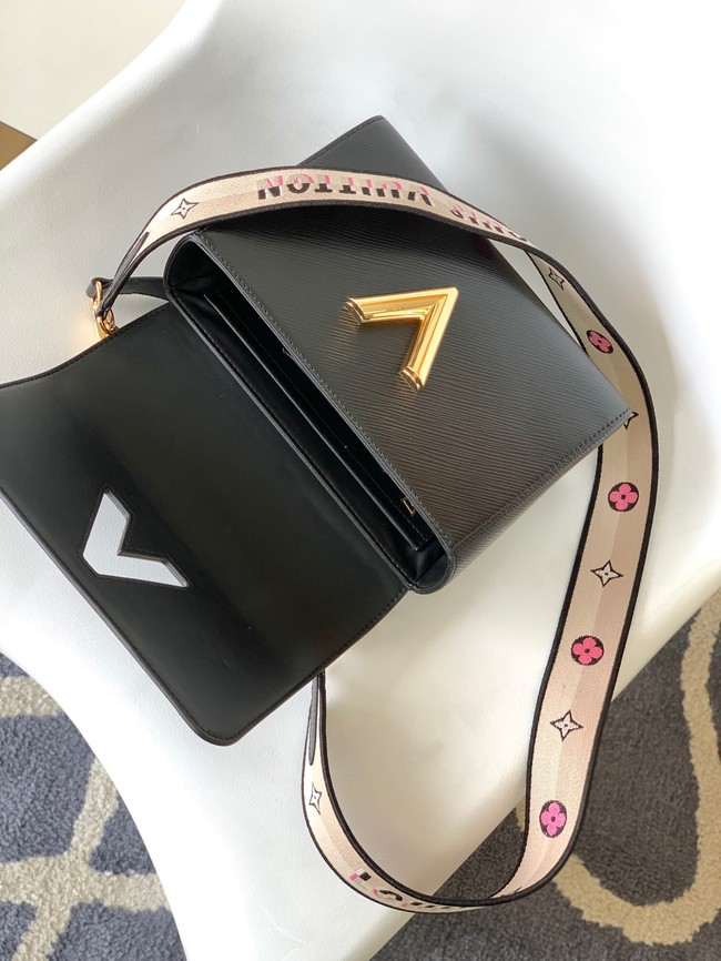 Louis Vuitton Twist MM M59417 black