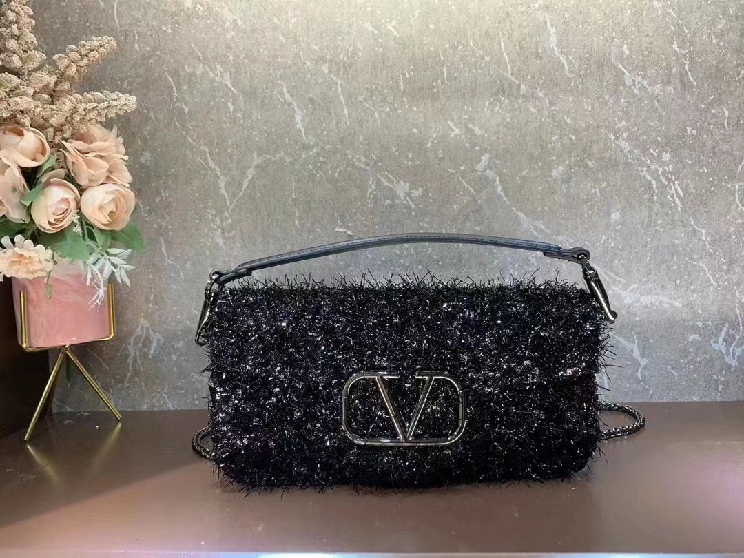 VALENTINO LOCO Imitation crystal handbag 0K30-3