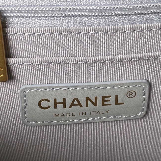 Chanel SMALL FLAP BAG AS4051 LIGHT BLUE