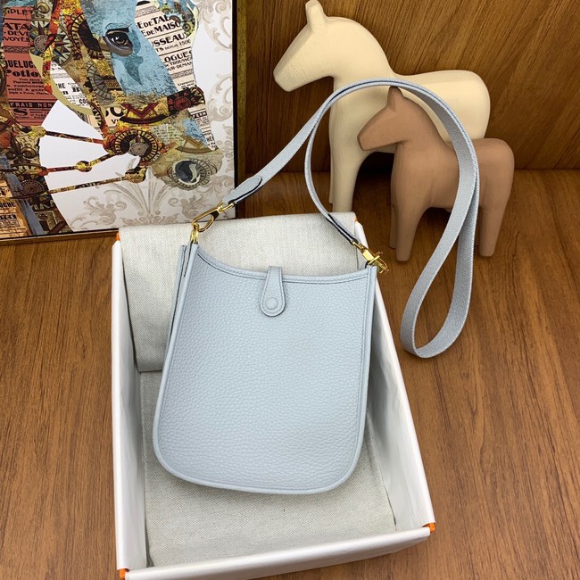 Hermes Evelyne original togo leather mini Shoulder Bag H15655-2