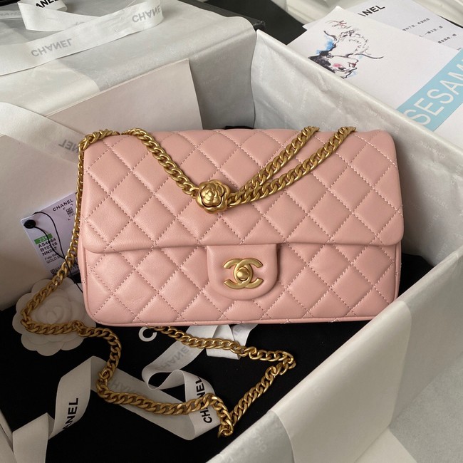 Chanel SMALL FLAP BAG AS4064 pink