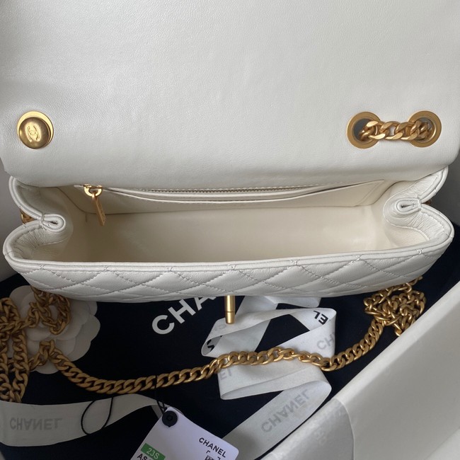 Chanel SMALL FLAP BAG AS4064 white