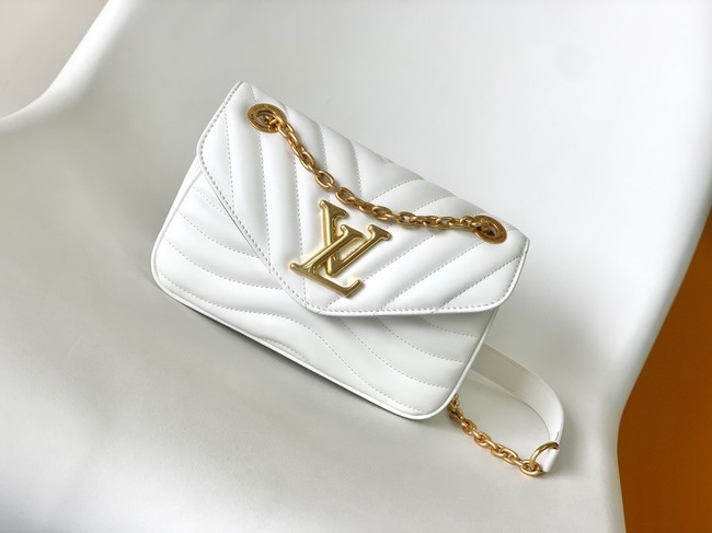 Louis Vuitton New Wave Chain Bag PM M20838 WHITE