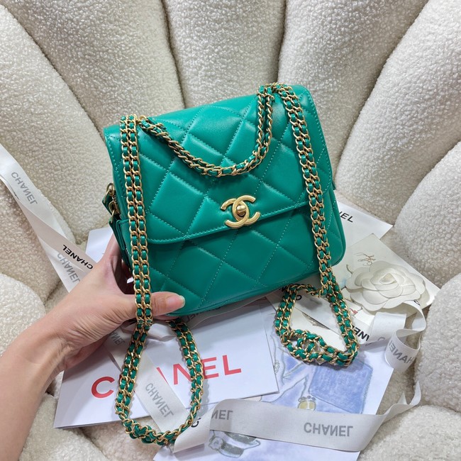 Chanel BACKPACK AS3884 green