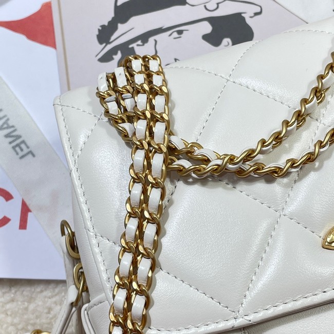 Chanel BACKPACK AS3884 white