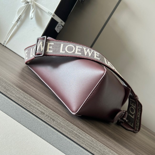 Loewe Puzzle Bag Leather 052239 wine