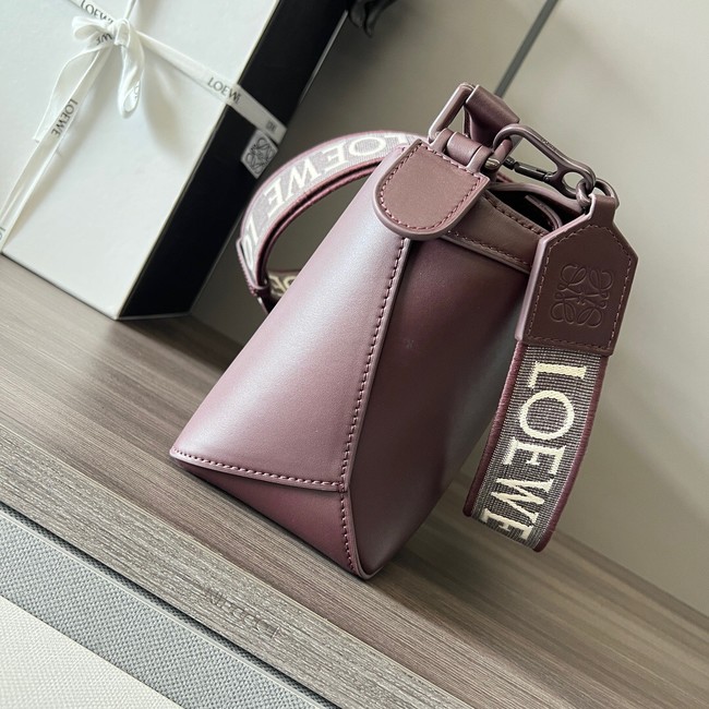 Loewe Puzzle Bag Leather 052239 wine