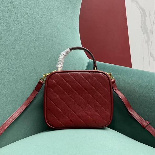 Gucci Blondie top handle bag 744434 wine