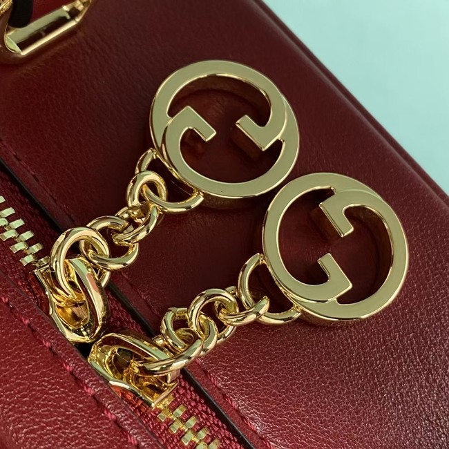 Gucci Blondie top handle bag 744434 wine