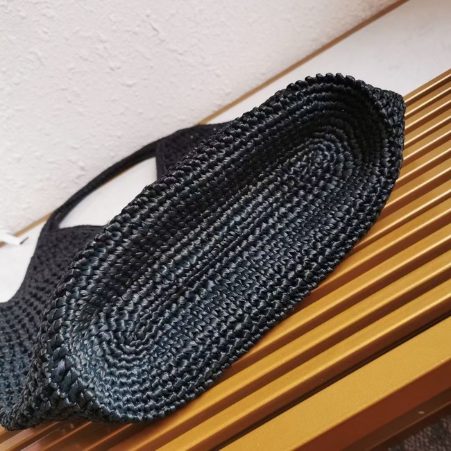 Prada Crochet tote bag 1BG424 black
