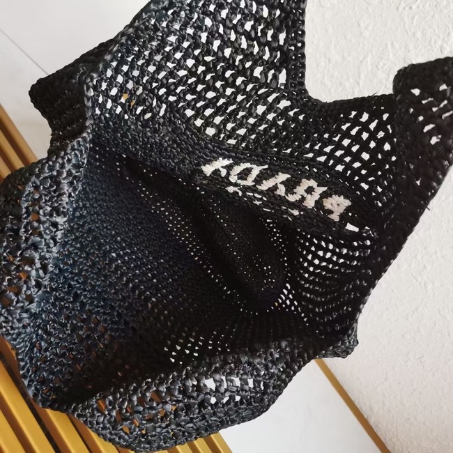 Prada Crochet tote bag 1BG424 black
