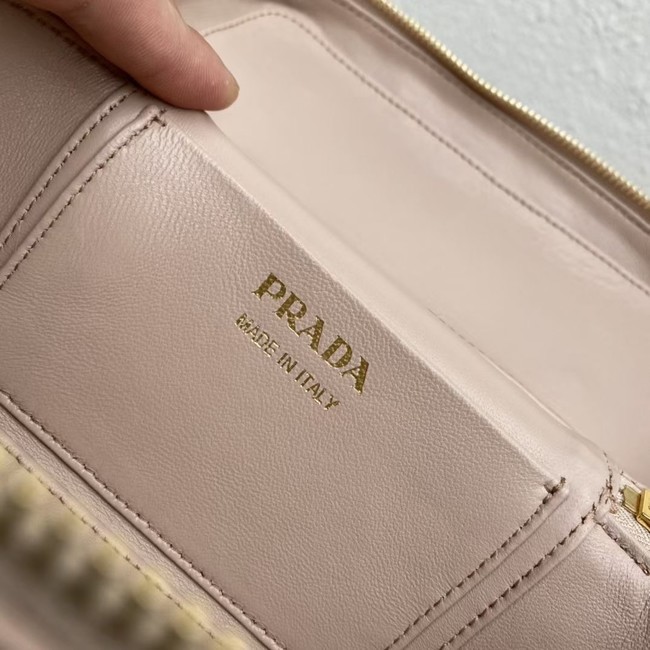 Prada Leather mini-bag 1BH202 Sand Beige