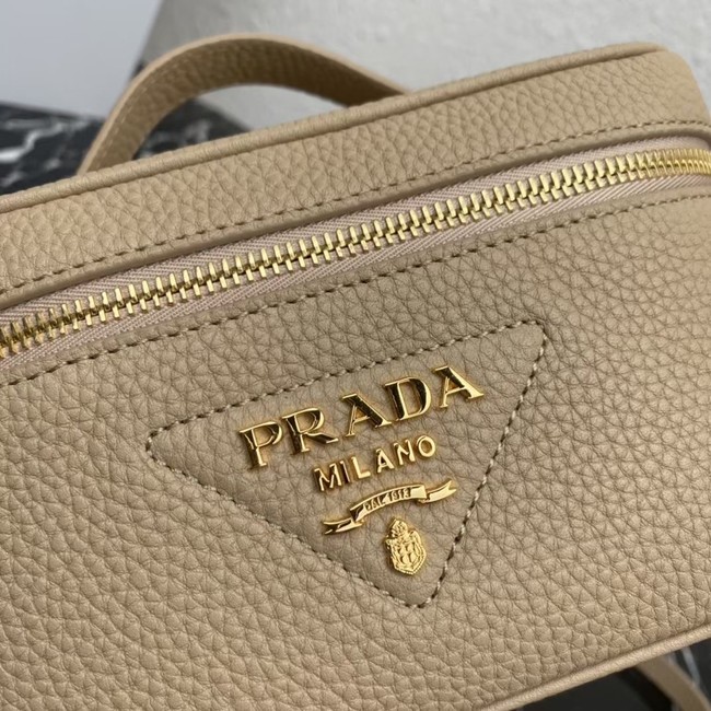 Prada Leather mini-bag 1BH202 apricot