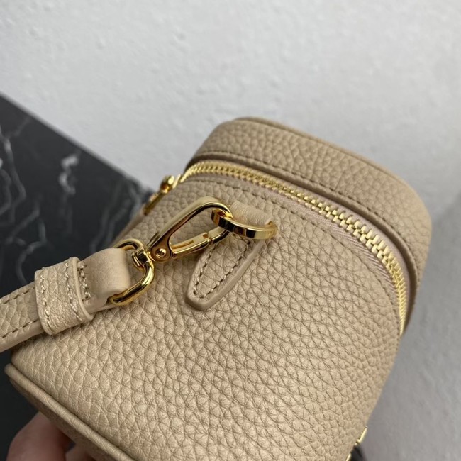 Prada Leather mini-bag 1BH202 apricot