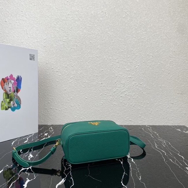 Prada Leather mini-bag 1BH202 green