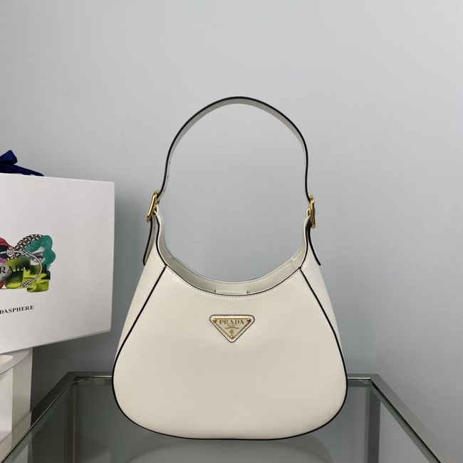 Prada Leather shoulder bag 1BC179 white