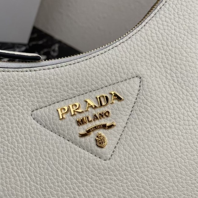 Prada Leather shoulder bag 1BH193 white