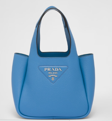 Prada Leather handbag 1BA349 blue