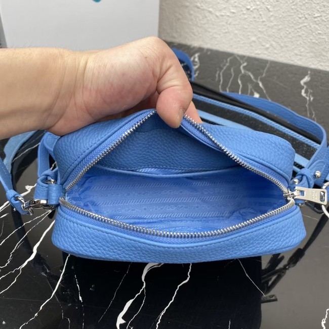 Prada Leather shoulder bag 1BH192 blue