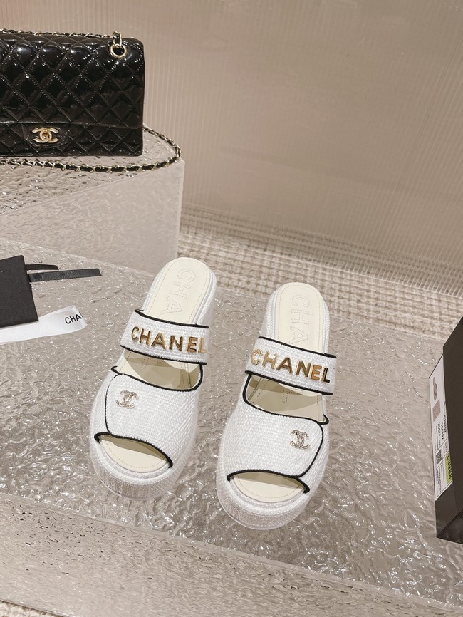 Chanel Womens slipper heel height 7CM 93400-5