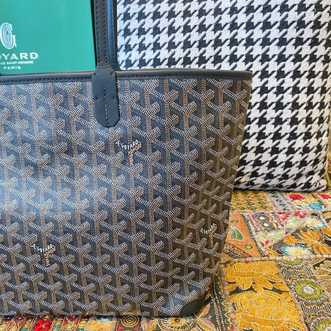 Goyard Calfskin Leather Tote Bag 20217 black