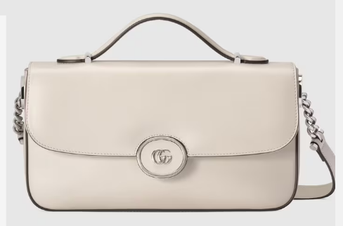 Gucci PETITE GG SMALL SHOULDER BAG 739721 white