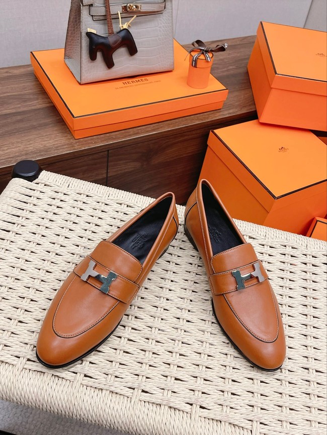 Hermes leather Shoes 93412-1