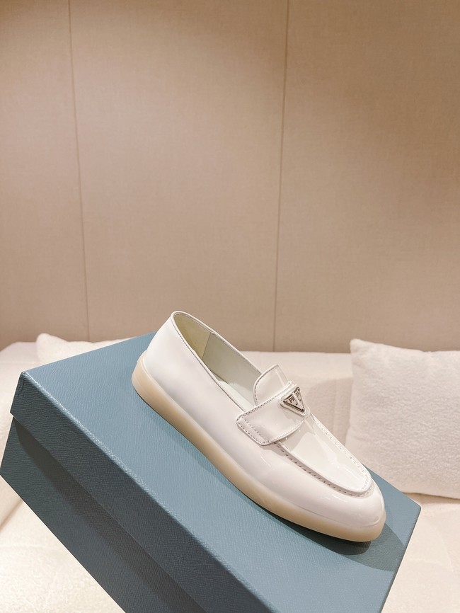 Prada leather loafers 93415-4