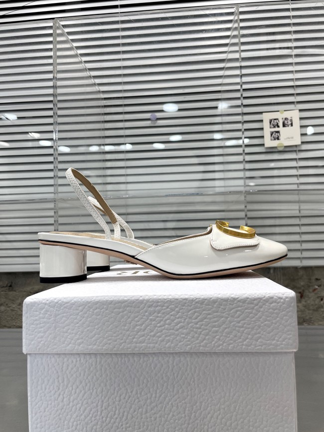 DIOR SLINGBACK PUMP Patent Calfskin 93424-1