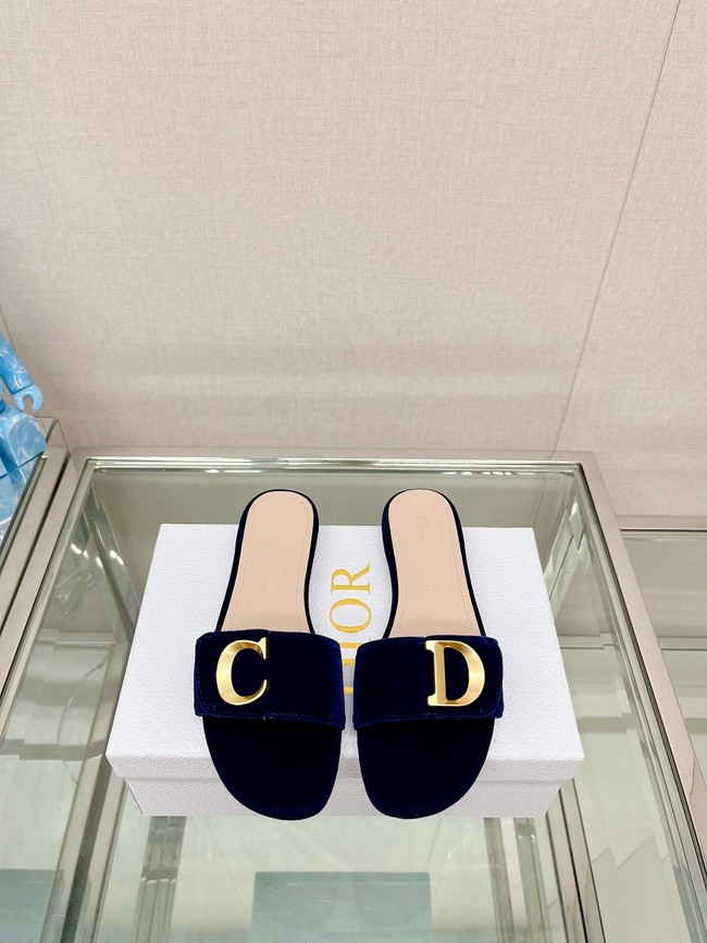 CEST DIOR HEELED SLIDE Velvet 93448-1