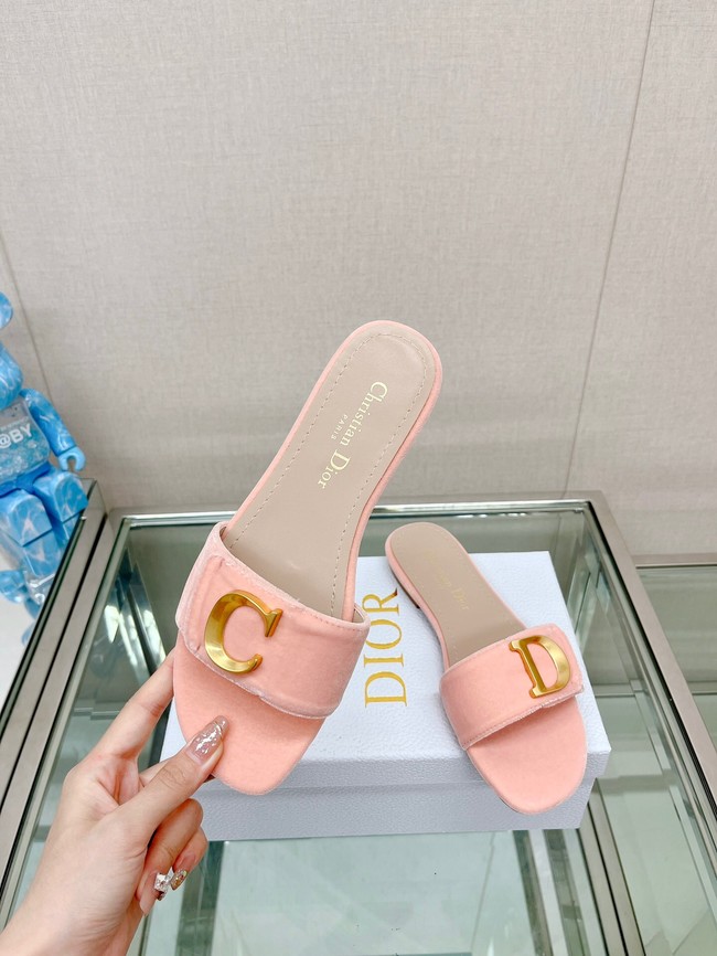 CEST DIOR HEELED SLIDE Velvet 93448-5