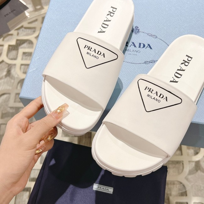 Prada leather slides 93442-1