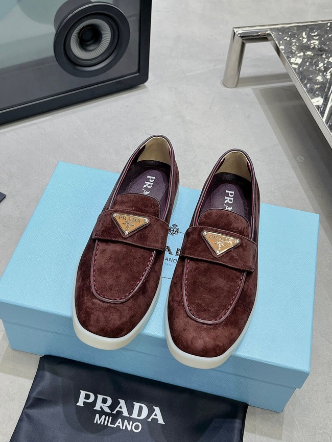 Prada Suede leather loafers 93459-3