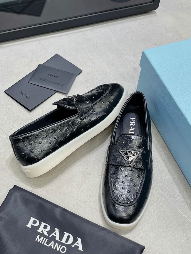 Prada leather loafers 93461-1