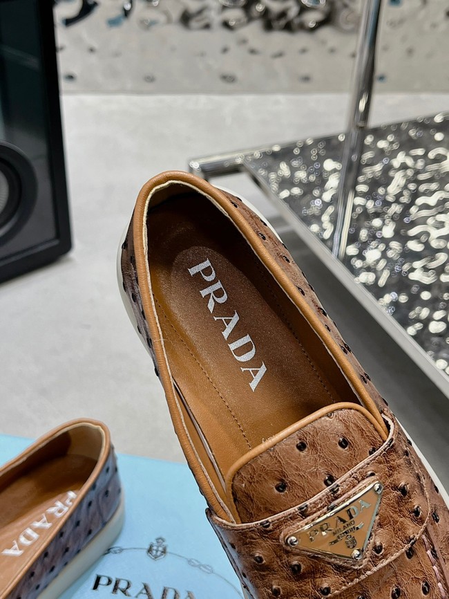 Prada leather loafers 93461-4
