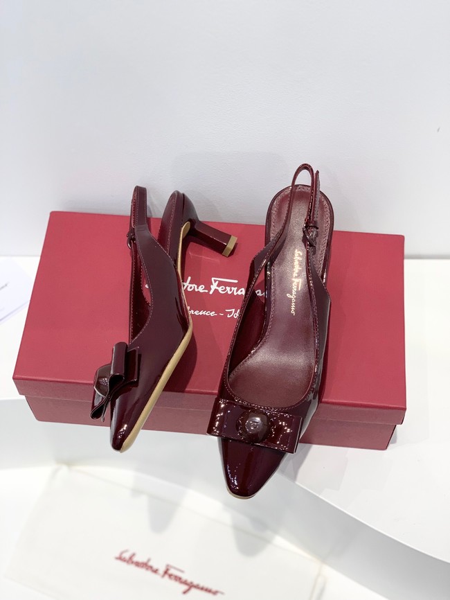 Ferragamo Shoes heel height 5.5CM 93495-1