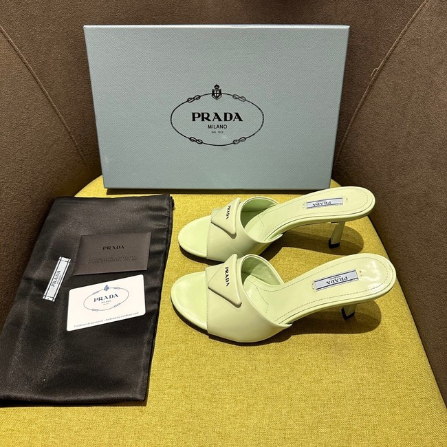 Prada Brushed leather sandals 93510-6