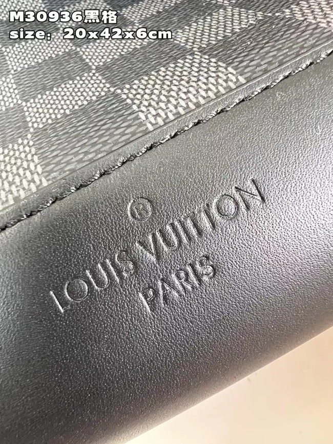 Louis Vuitton Duo Slingbag Damier Graphite canvas M30936 Black