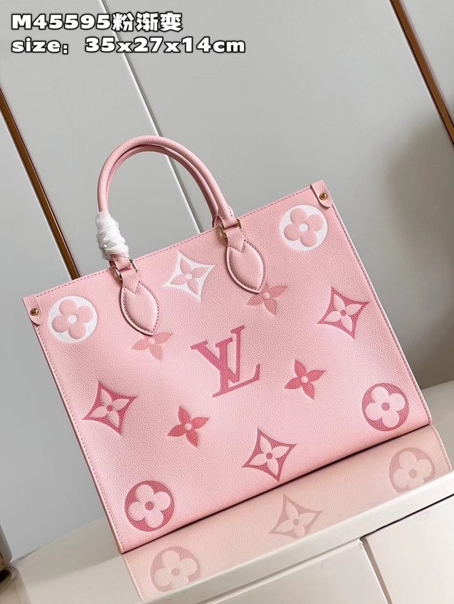 Louis Vuitton OnTheGo MM M46542 Gradient Pink