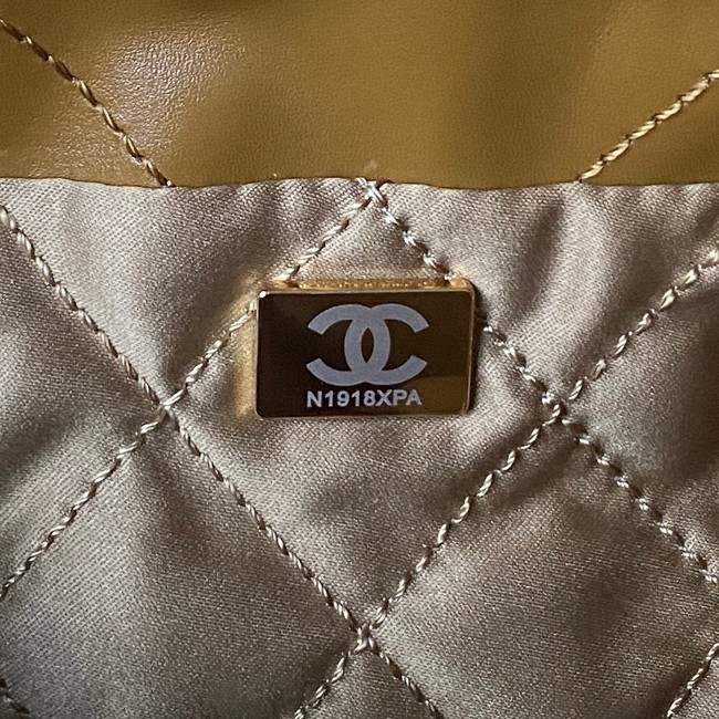 CHANEL 22 MINI HANDBAG AS3980 brown