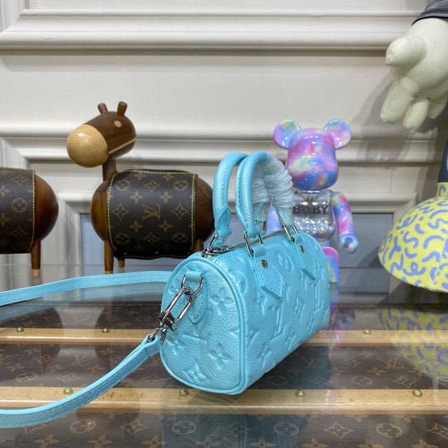 Louis Vuitton Nano Speedy M82342 Pearly Lagoon Turquoise