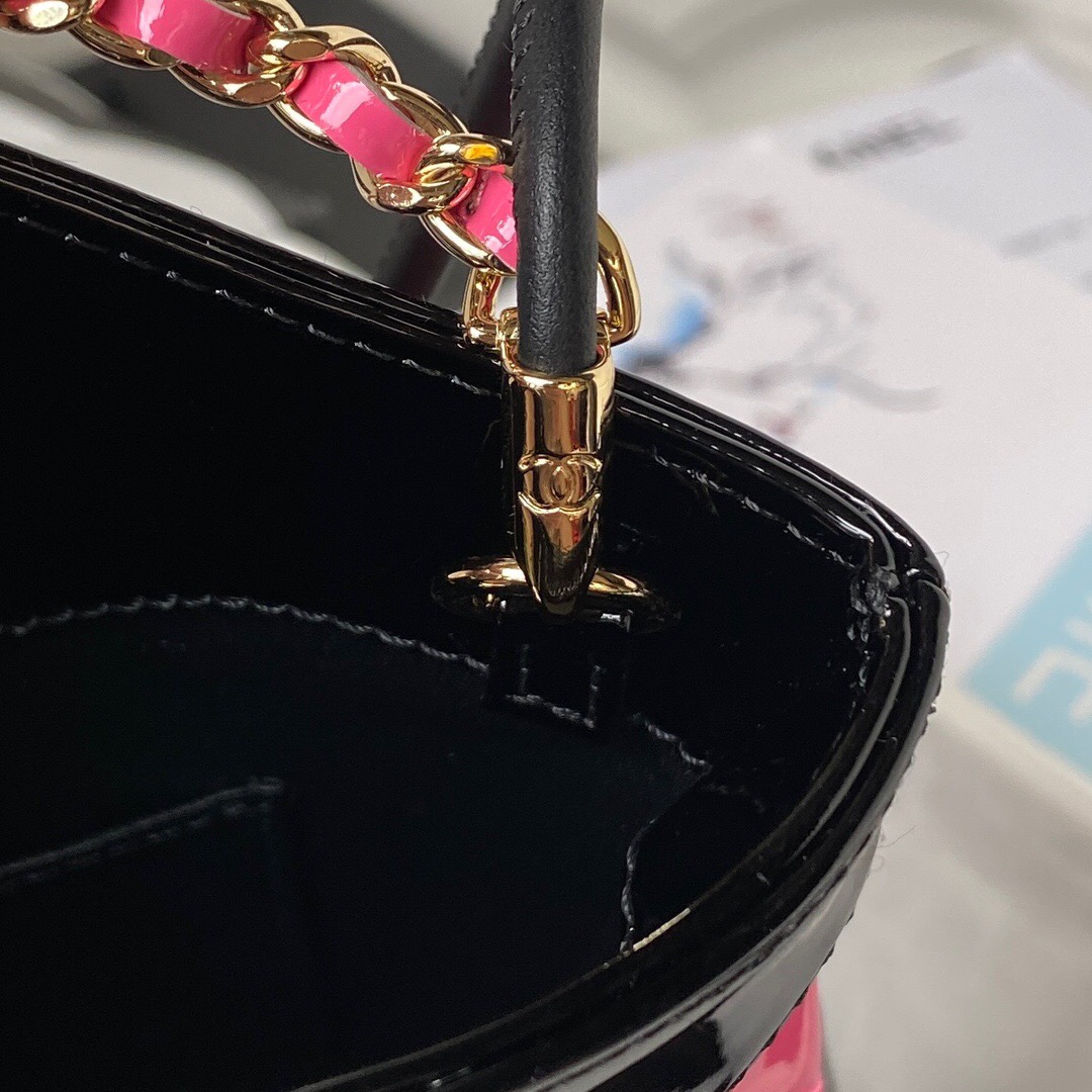 CHANEL 31 MINI SHOPPING BAG AS4133 Pink & Black