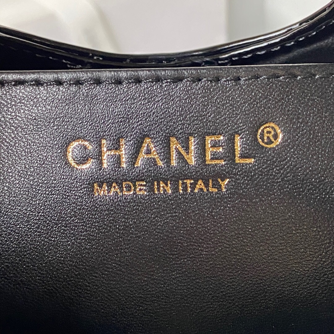 CHANEL 31 MINI SHOPPING BAG AS4133 green & Black