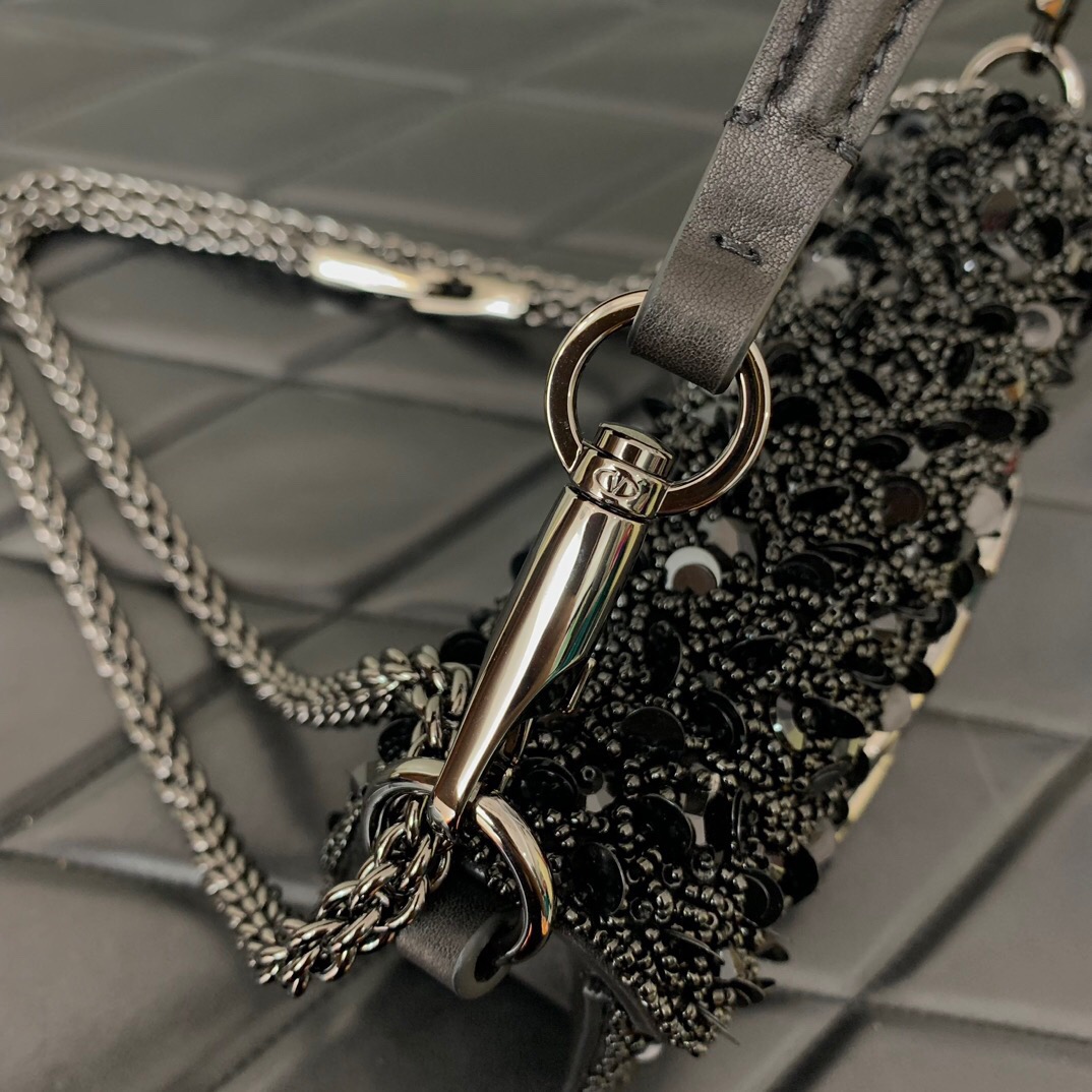 FENDI Baguette Mini Re-Edition bag beads 8BS017A-10